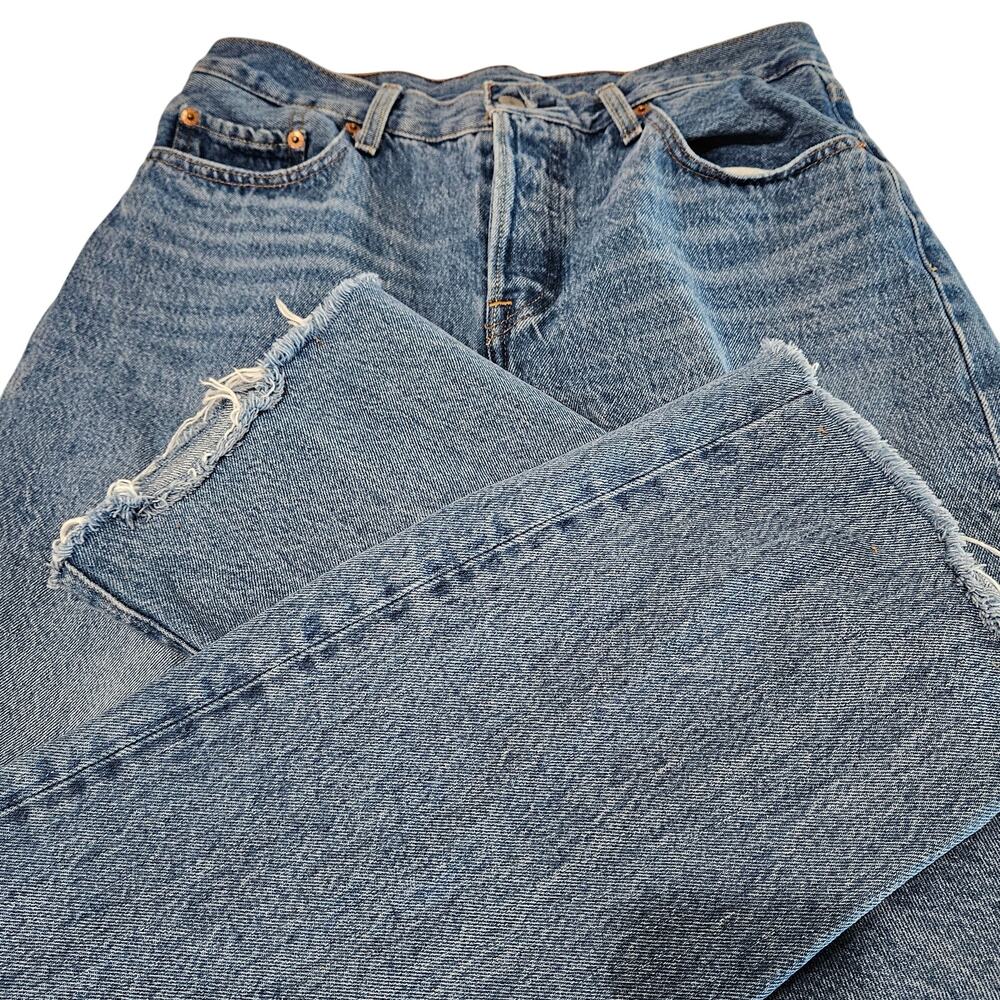 Men's Levi 501 Button Fly Straight Jeans 32 X 29.5